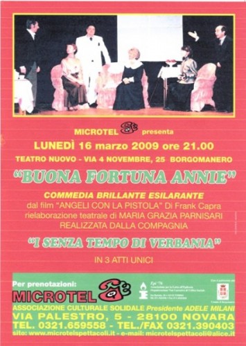LOCANDINA BUONA FORT ANNIE BORGOMA